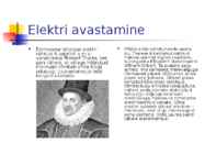 Elektri minevik ja tänapäev #4