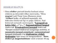 Elektriõpetuse areng #2