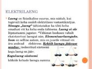 Elektriõpetuse areng #3