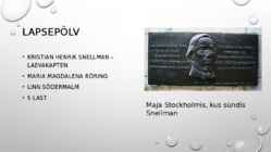 Johan Vilhelm Snellman #3