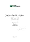 MEHHAANILINE ENERGIA