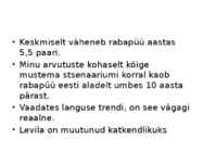 Rabapüü arvukuse uuring #11