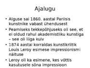 Impressionism kunstis #4