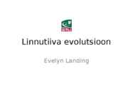 Linnutiiva evolutsioon