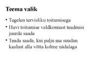 Toitumiskava kasulikkus #2