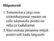 Toitumiskava kasulikkus #4