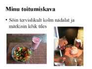 Toitumiskava kasulikkus #5