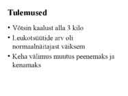 Toitumiskava kasulikkus #6