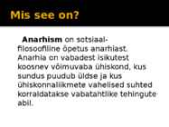 Anarhism #2