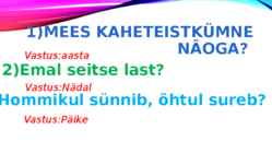 Mõistatused #3