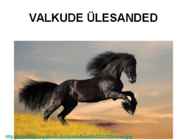 Valkude ülesanded