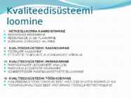 Kvaliteedijuhtimissuesteemid #4