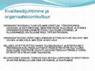 Kvaliteedijuhtimissuesteemid #7