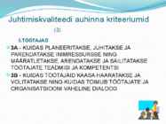 Kvaliteediedendamine #12