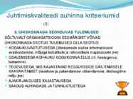 Kvaliteediedendamine #17
