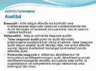Sertifitseerimine #3