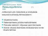 Juhtimissuesteemi standardid ISO9000 ja IS #26