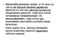 FÜÜSIKALISE LOODUSKÄSITLUSE ALUSED #115