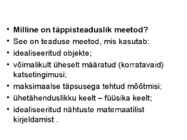 FÜÜSIKALISE LOODUSKÄSITLUSE ALUSED #16