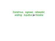 FÜÜSIKALISE LOODUSKÄSITLUSE ALUSED #20
