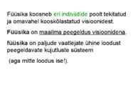 FÜÜSIKALISE LOODUSKÄSITLUSE ALUSED #30