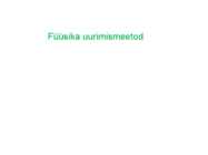 FÜÜSIKALISE LOODUSKÄSITLUSE ALUSED #57