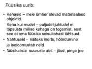 FÜÜSIKALISE LOODUSKÄSITLUSE ALUSED #83
