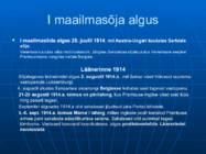 Esimene maailmasõda 1914-1918 #6