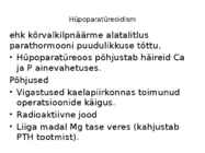 Kõrvalkilpnääre #4