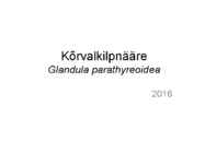 Kõrvalkilpnääre