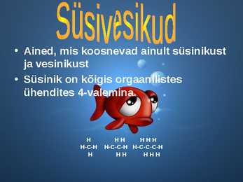Erinevad süsivesikud #2