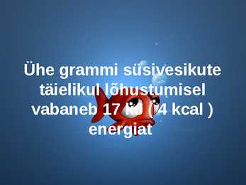 Erinevad süsivesikud #12