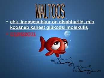 Erinevad süsivesikud #25