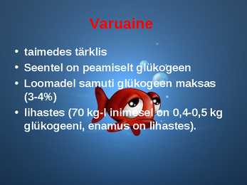 Erinevad süsivesikud #32