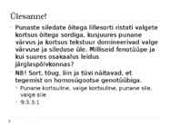 Klassikaline geneetika #15