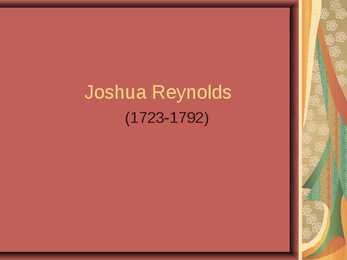 Joshua Reynolds