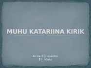 Muhu katariina kirik