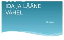 Soome ida ja lääne vahel