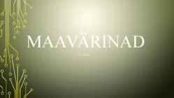 Maavärinad