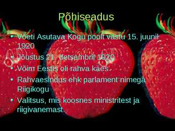 Eesti poliitika 1910-1940 #14
