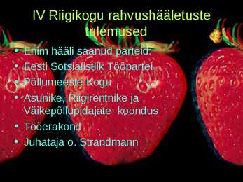 Eesti poliitika 1910-1940 #8