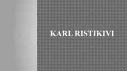 Karl Ristikivi