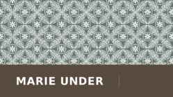 Marie Under