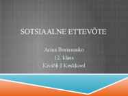 Sotsiaalne ettevõte