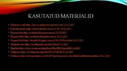 Metallide kasutamine #8