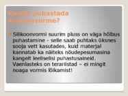 KÜPSETUSVORMIDE MATERJALID-NÕUDED MATERJALIDELE-PUHASTUS JA HOOLDUS #15