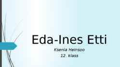 Eda-Ines Etti
