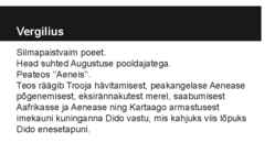 Rooma kultuur ja kirjandus #8