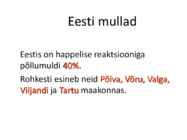 Mullareaktsioon #47