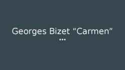 G-Bizet Carmen